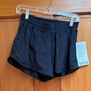 lululemon athletica Midnight Black Athletic Shorts